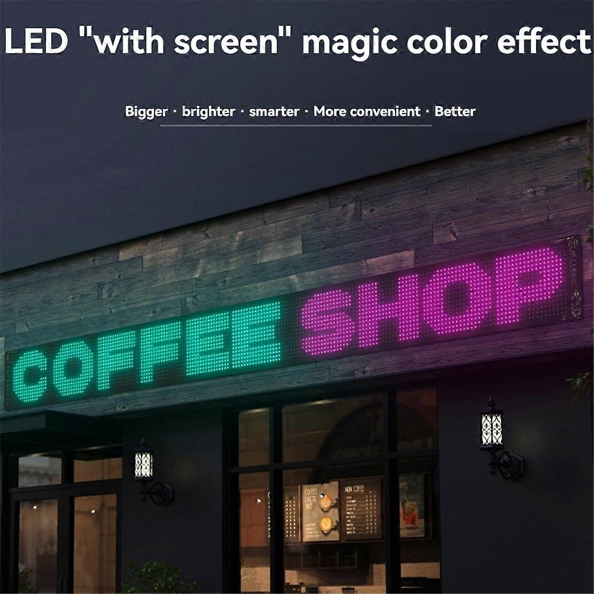 USB LED Matrix ευέλικτη επιτροπή αυτοκίνητο σημάδι κυλιόμενη οθόνη 5V LED σημάδια RGB μοτίβο κύλισης κειμένου Bluetooth APP ελέγχου