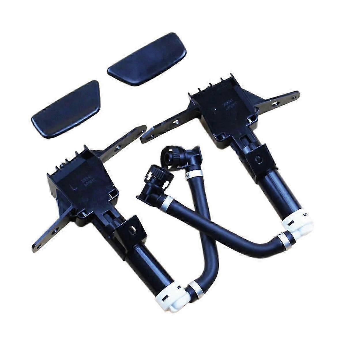 Car Bumper Headlight Lamp Cleaning Washer Nozzle Pump Cap For 2009-2012 86636sc030vw 86636sc020vw