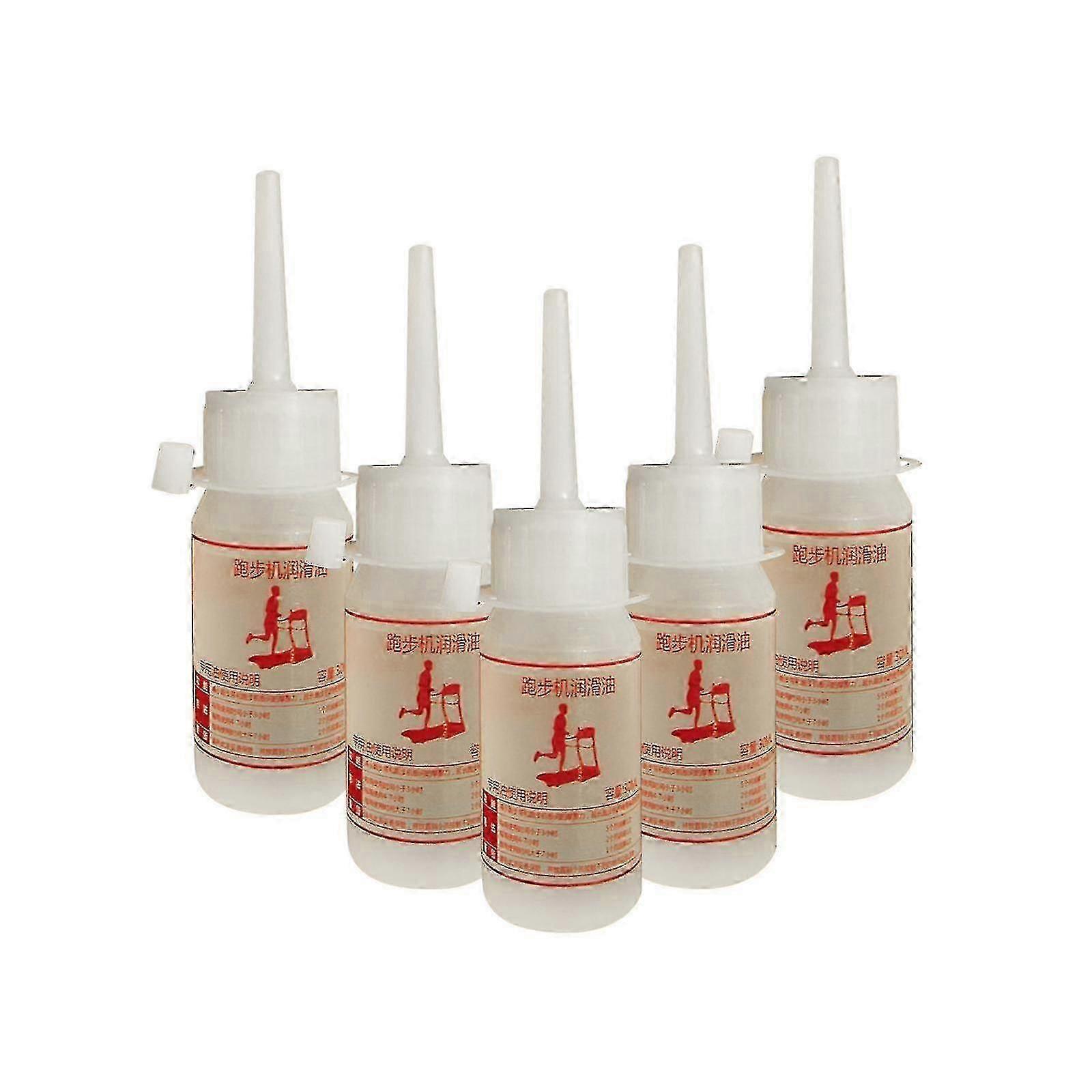 5x Aceite de silicona para cinta de correr, accesorios para cinta de correr