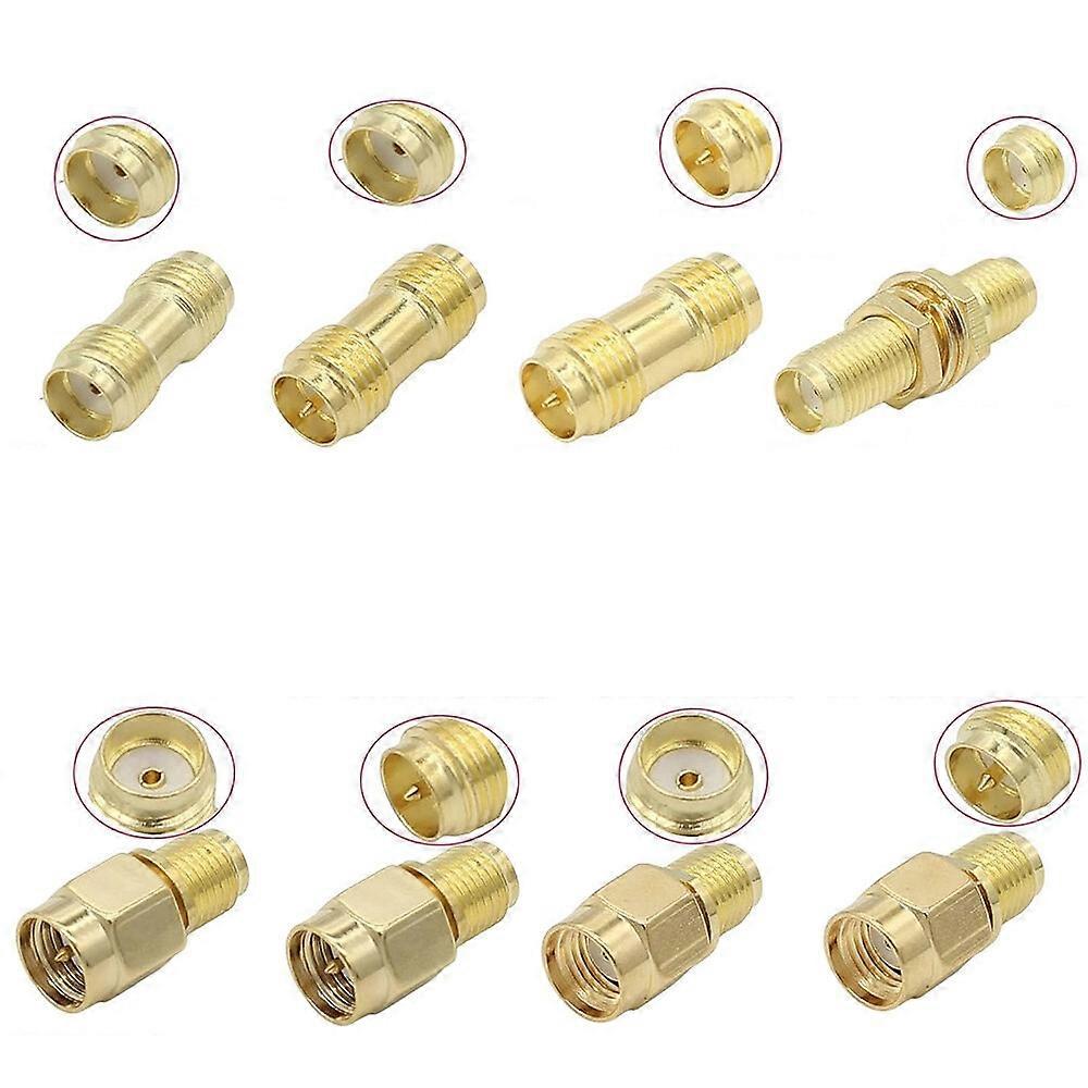 20PCS SMA Connector Type SMA Adapter 90 Degree SMA Connector SMA to RP SMA Plug SMA Coupler for FPV