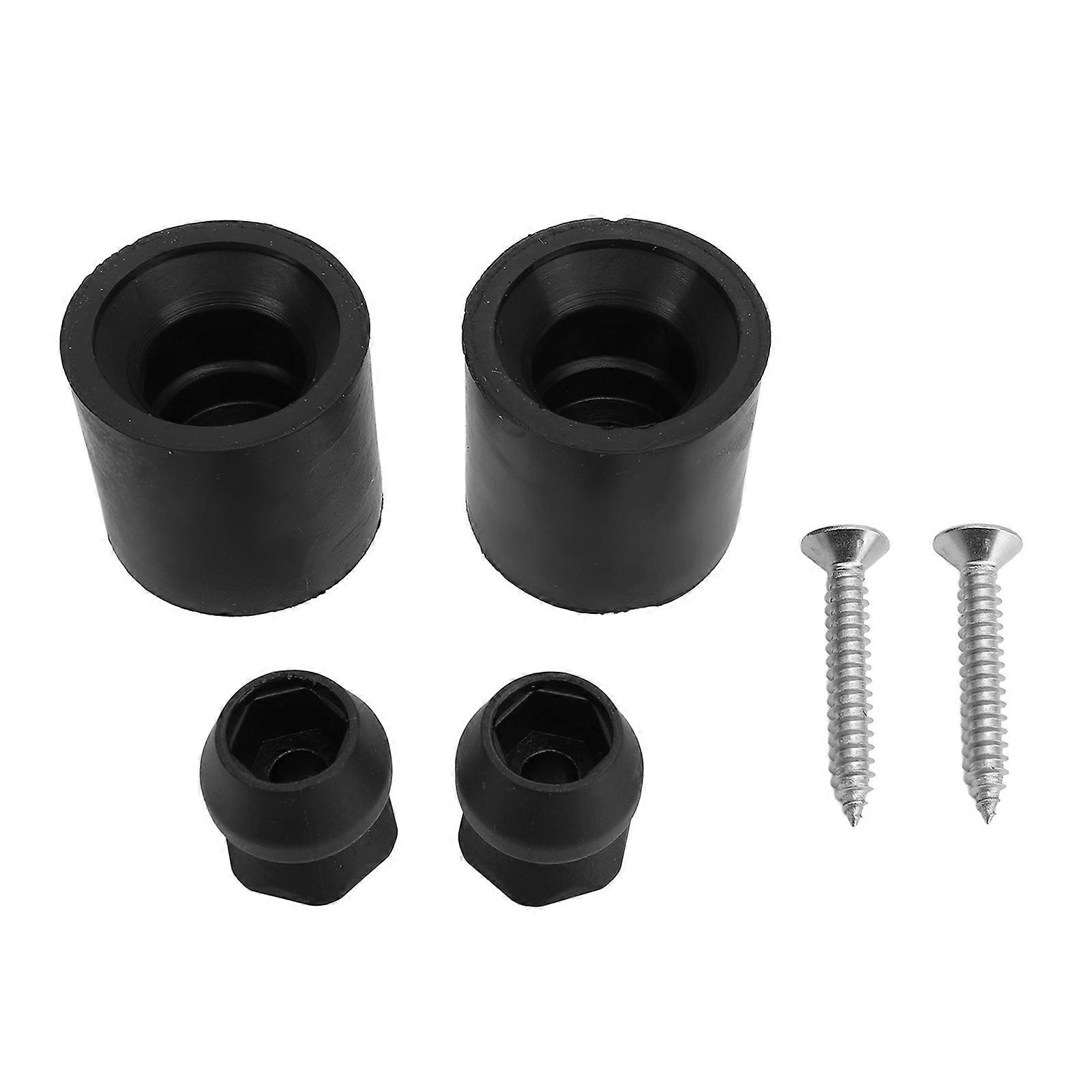 Door holder kit for RV - 2 set trailer bumper, deformation proof rubber