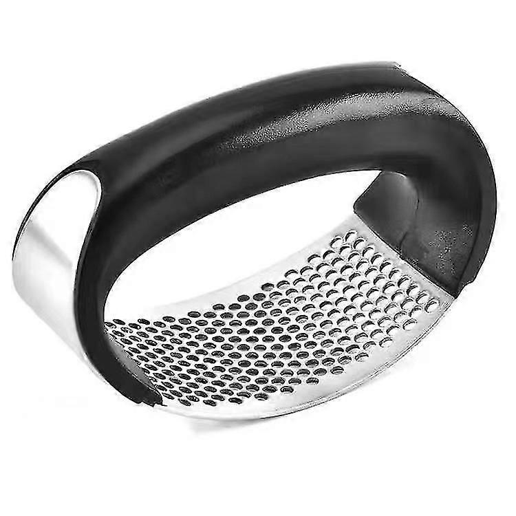 Press Rocker Premium Garlic Crusher Kitchen Utensils(1pcs, Black)