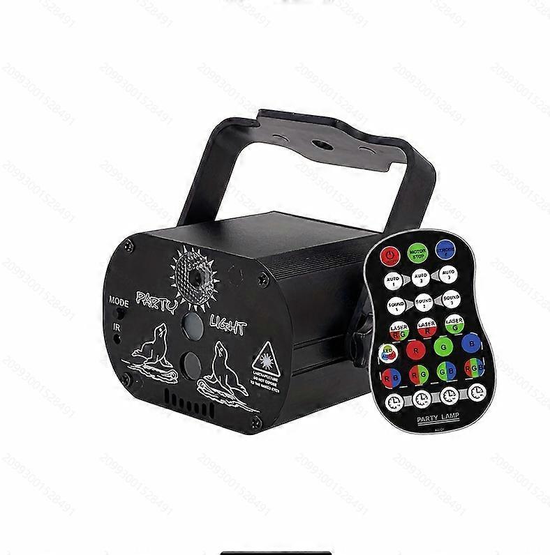 Portable LED Stage Light with USB: Colorful Lighting Effects