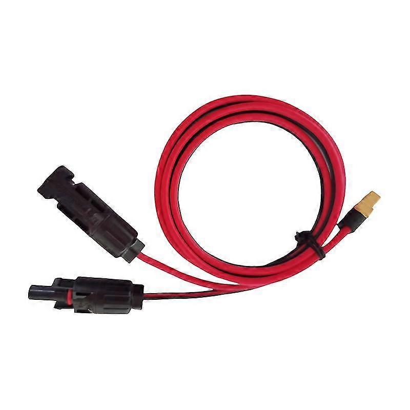 12 كابل لوحة شمسية AWG إلى XT60 أنثى ، محطة طاقة محمولة ، بطارية ليبو 60 سم