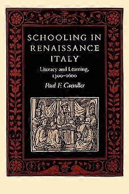 Schooling in Renaissance Italy