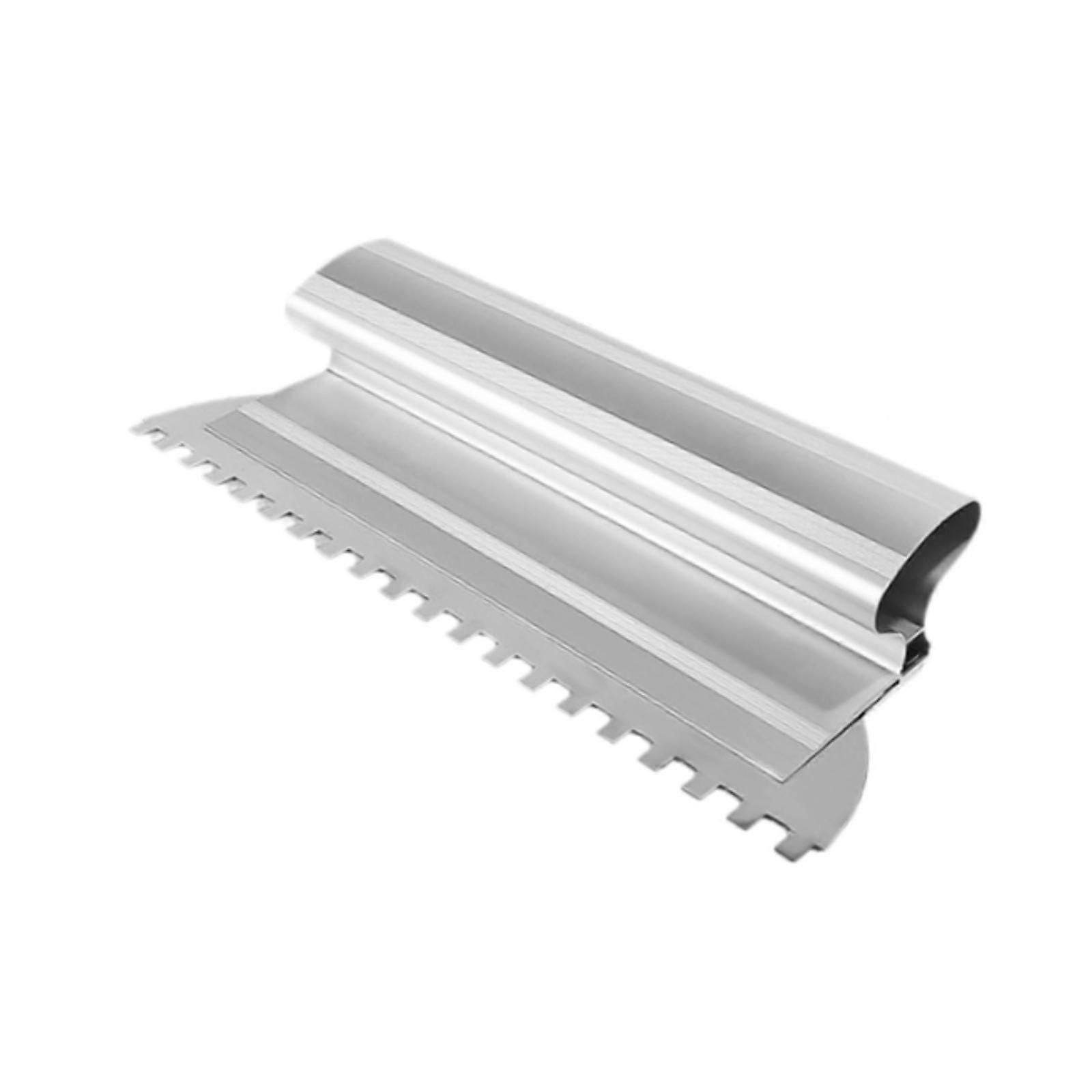 Squared Notch Tile Trowel Versatile Tile Scraper for Spreading Professionals Small