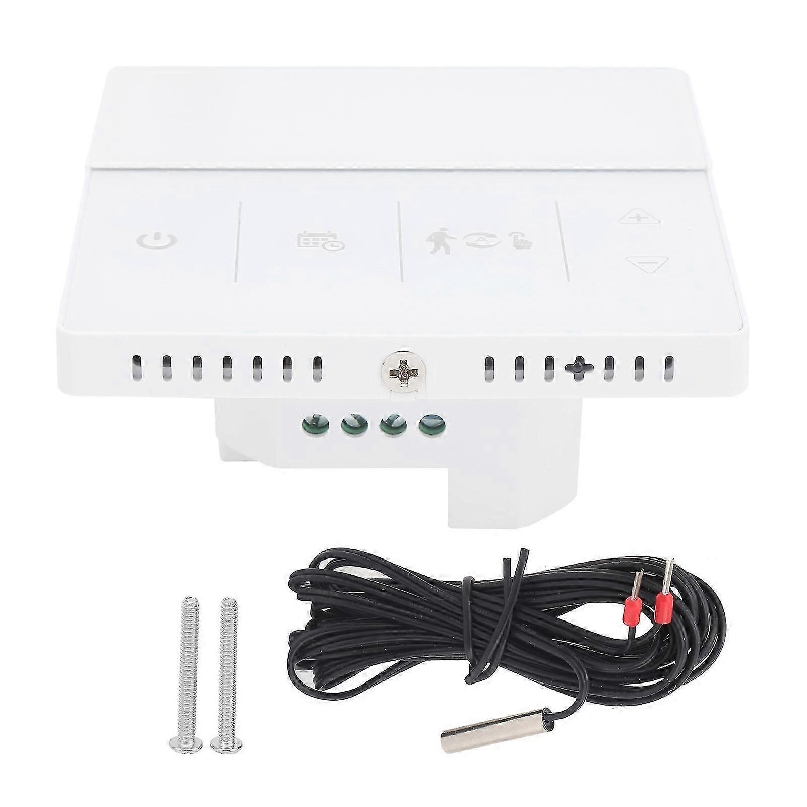 WiFi Smart Thermostat Indoor Intelligent Temperature Controller with LCD AC90240V