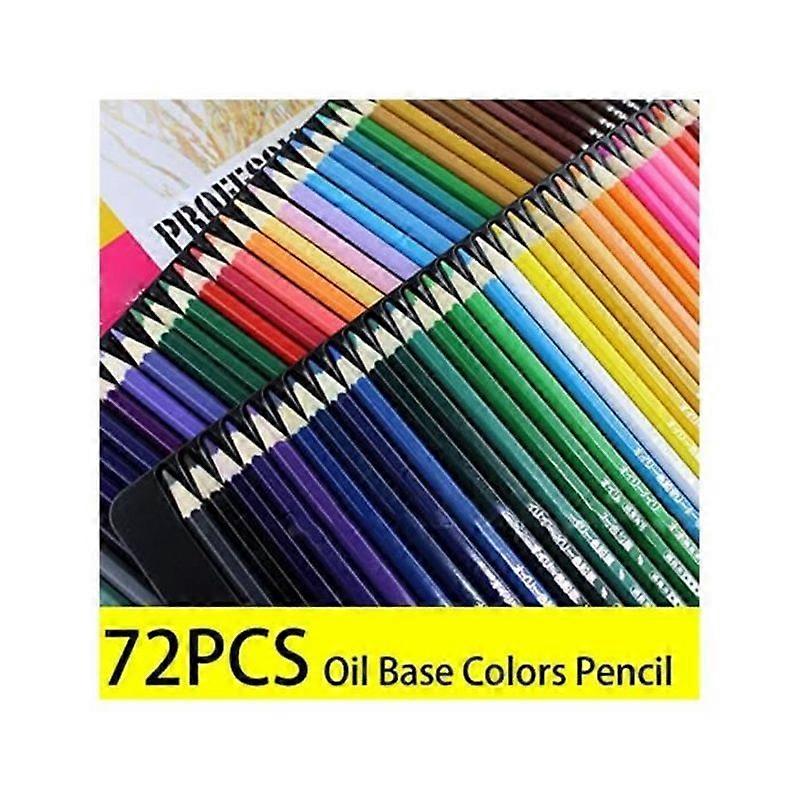 72 Colors Colored Pencil Drawing Art Pencil