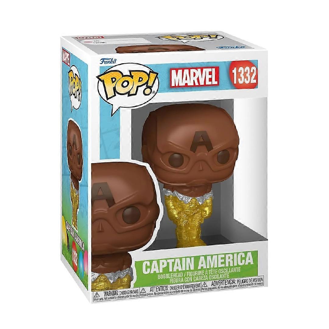 Funko Pop Marvel Paște Ciocolată Figurină Captain America 1332