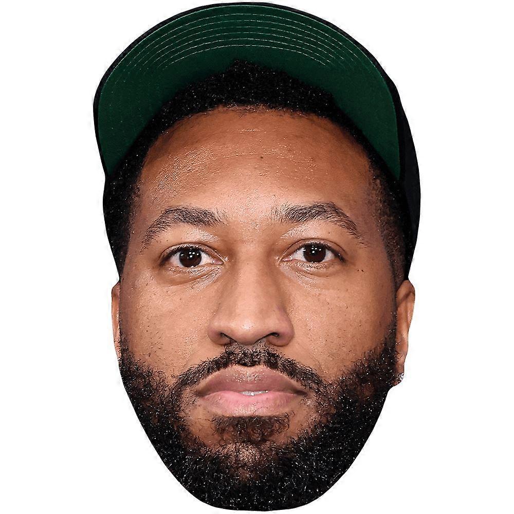 Cam Kirk (Beard) Celebrity Mask, Flat Card Face
