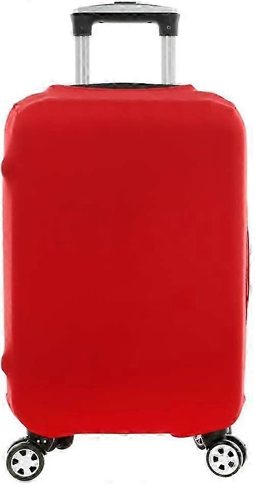 سماكة مكافحة الغبار السفر الأمتعة غطاء واقية مرنة الصلبة اللون غطاء حقيبة