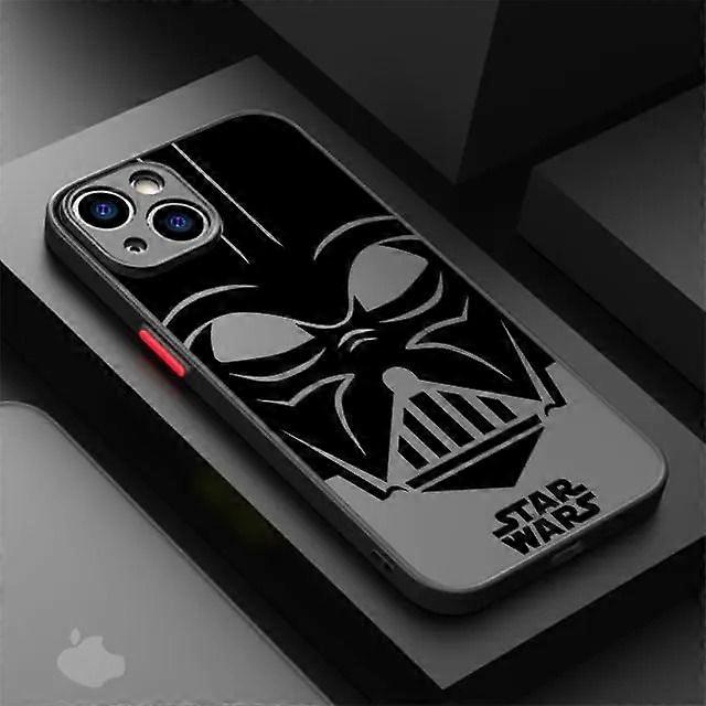 Star Wars Darth Vader iPhone15 mobile phone case 14promax Apple 13 cartoon 12 high-end 11 all-inclusive