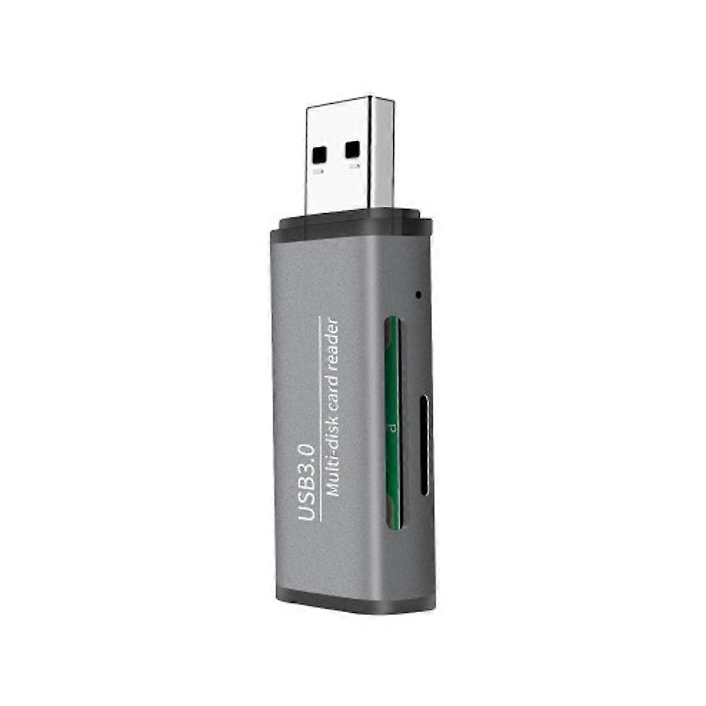Versatile Memory Card Adapter, Plug And Play Usb 3.0 Reader For Fast Data Transfer, Portable & Stability With Aluminum Alloy Construction, Supports