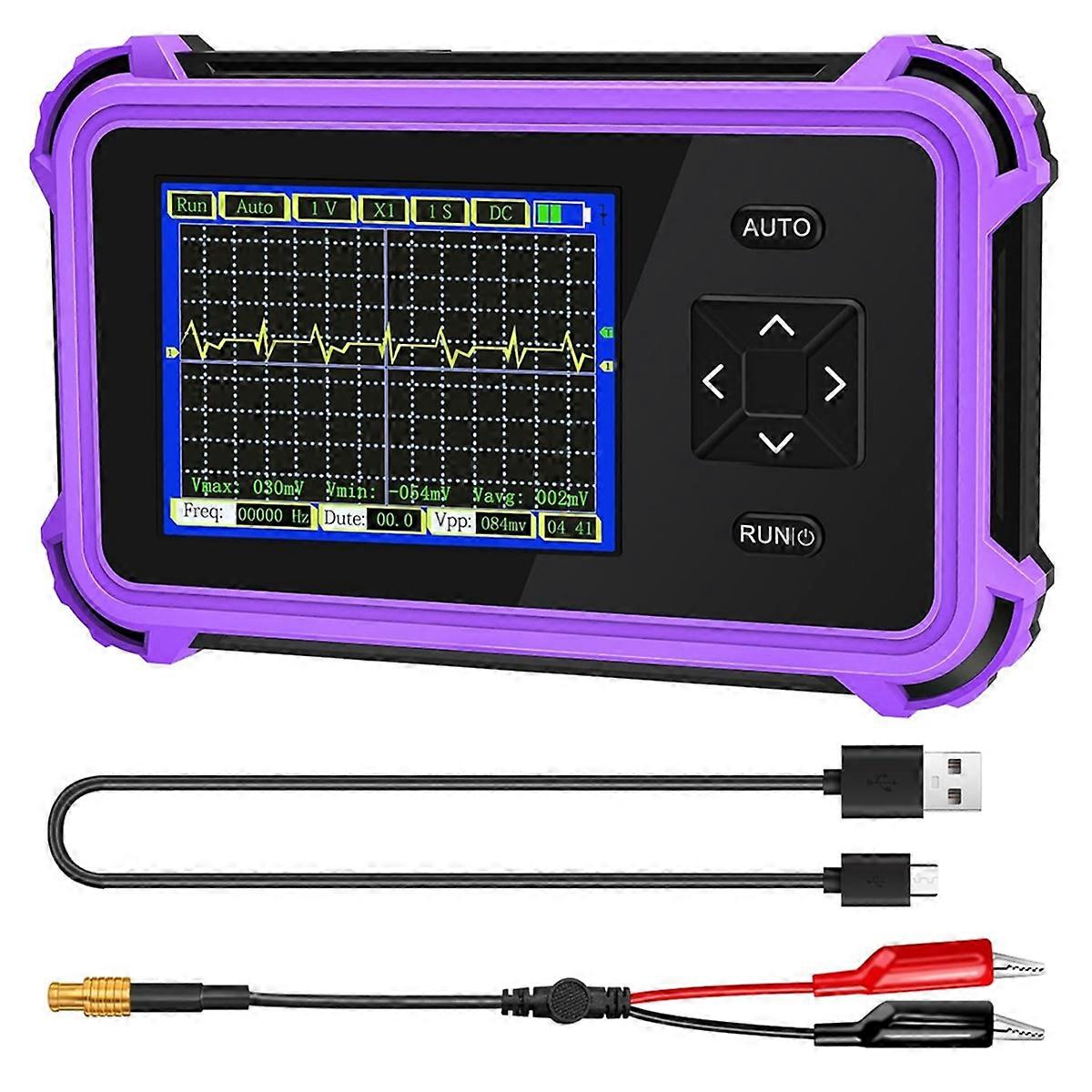 Oscilloscopio digitale TFT da 2,8 pollici, larghezza di banda 1 MHz, frequenza di campionamento 8,33 MSa, Auto / Normale / Single Trigger Mo