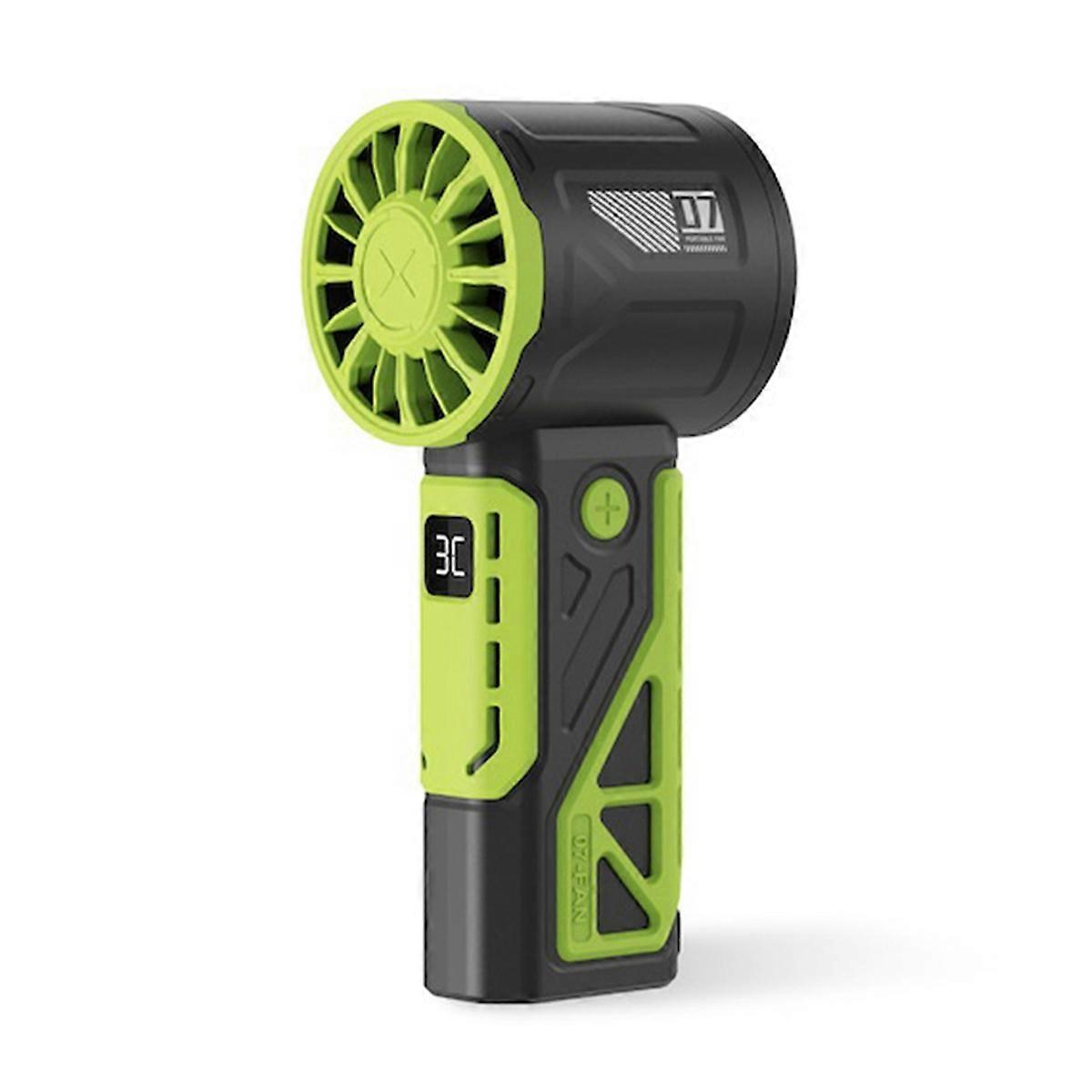 Handheld Turbo Fan 100 Speed Adjustable Outdoor Portable High Speed Fan Fast Cooling Fan Silent Fan