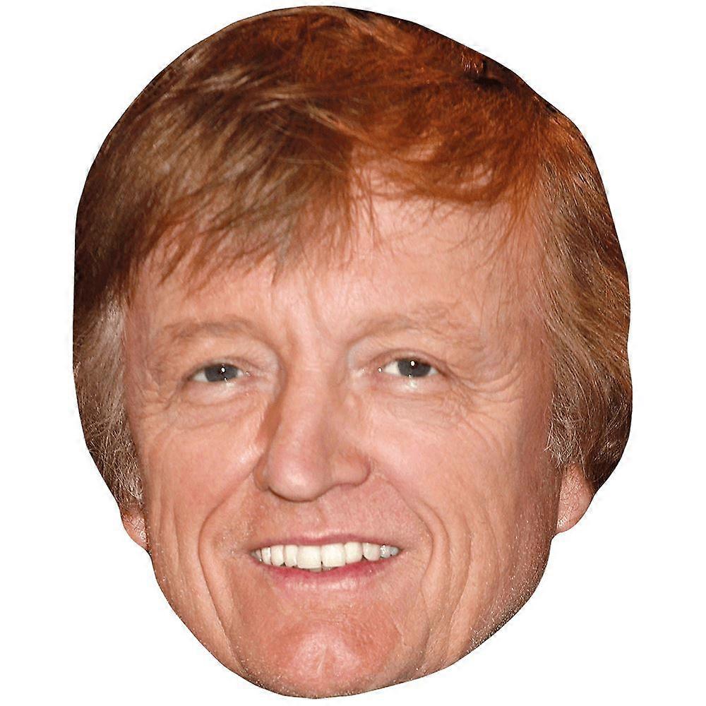 Franz Reuther (Smile) Celebrity Mask, Flat Card Face