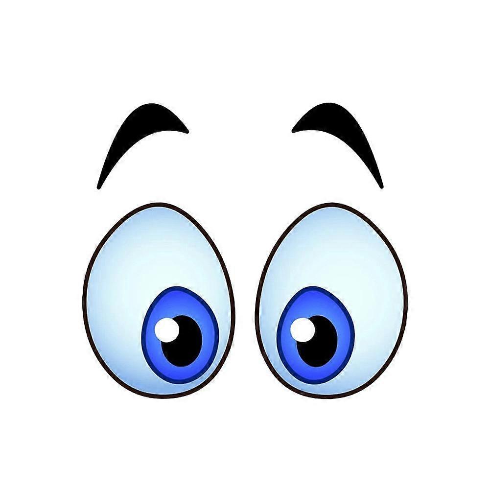 2 Packs Robot Funny Eye Stickers Waterproof Cartoon Eye Stickers