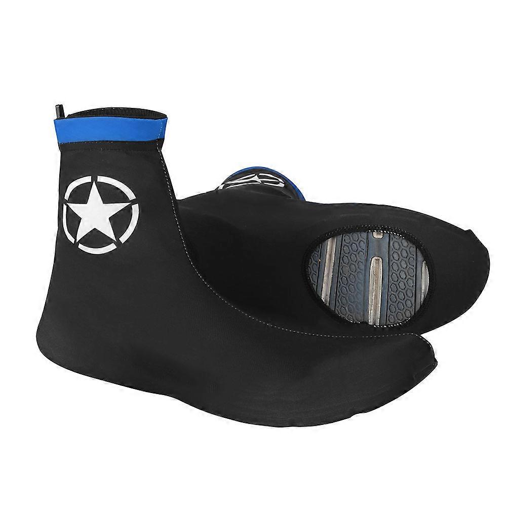 1 par dammtät över sko Sandsäkra cykelskor överdrag för utomhuscykling (XL)