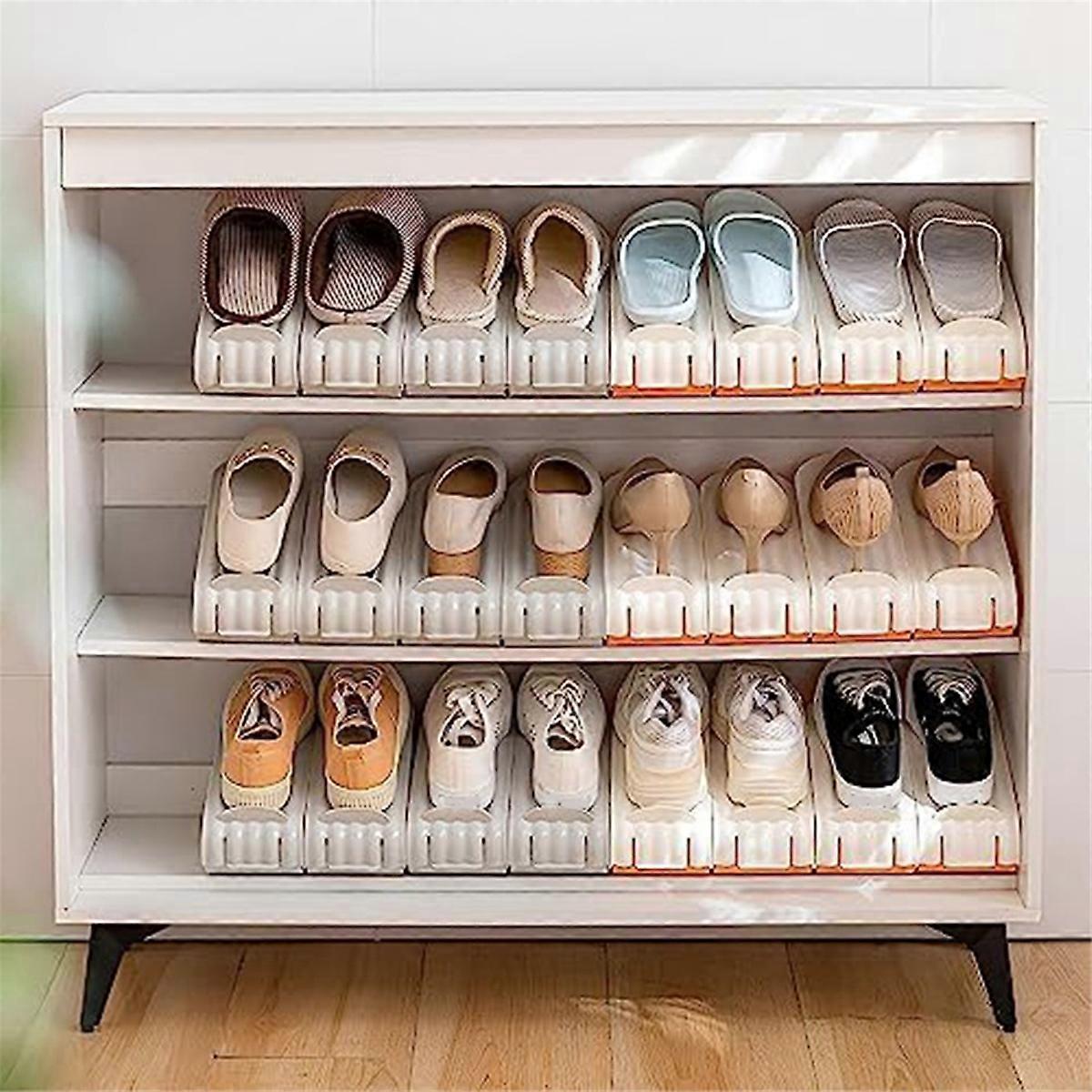 Shoes Storage Rack Save Space,Shoe Organizer Stacker