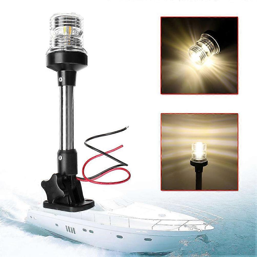 Adjustable Boat Light Foldable LED Navigation Light Stern Light