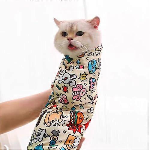 Cat Care Wrap, SelfAdhesive, AntiBite, AntiScratch, and AntiEscape, Soothing Wrap for Medication, Multifunctional Pet Tool (L)