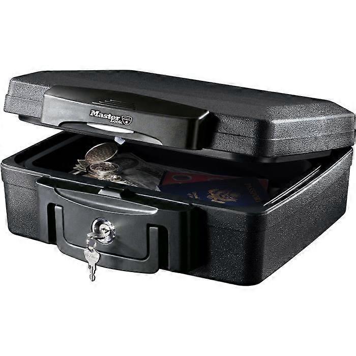 Fireproof safe - MASTER LOCK - H0100EURHRO - Waterproof with key - 4.9 L, 15.6 x 36.2 x 33 cm