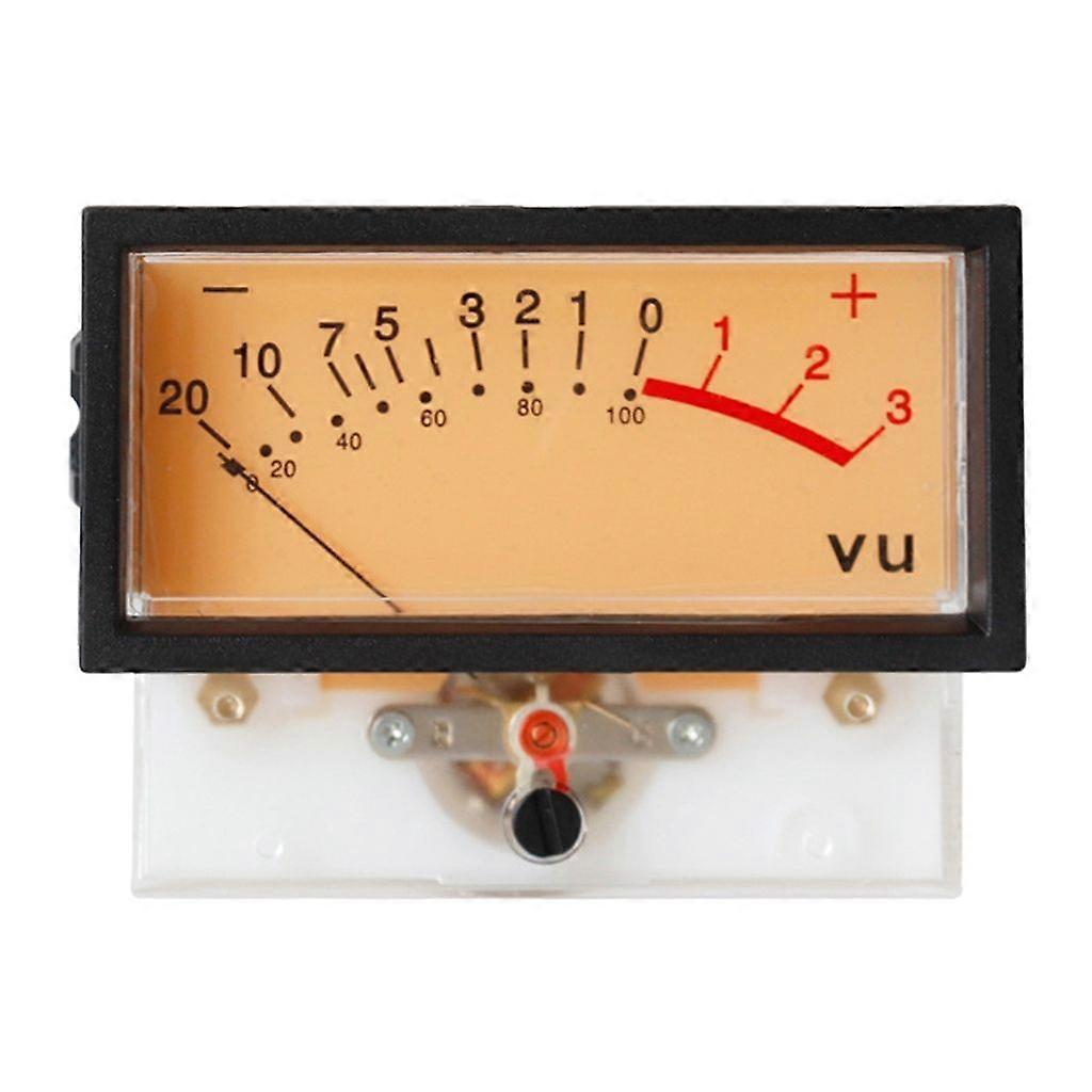 High Accuracy DB-Amplifier Level VU-Meter Header with Light Bulbs Audio-Device
