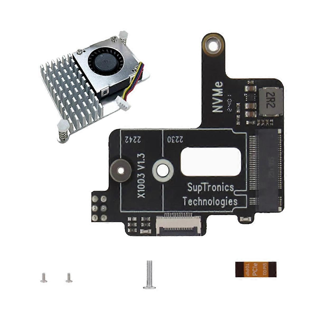 X1003 PCIE Expansion Board with Fan For Expansion Board