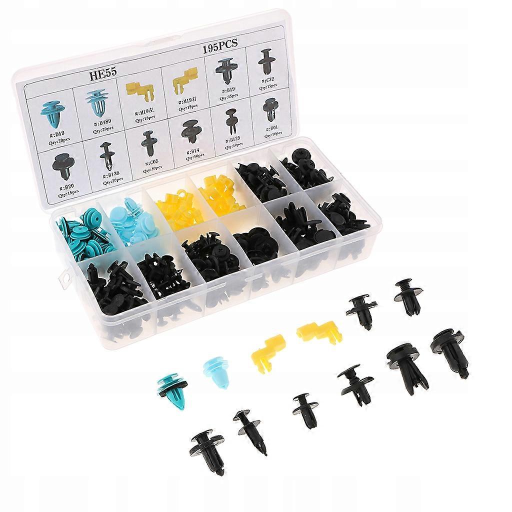 195 Plastic Rivet Sets For Rivets