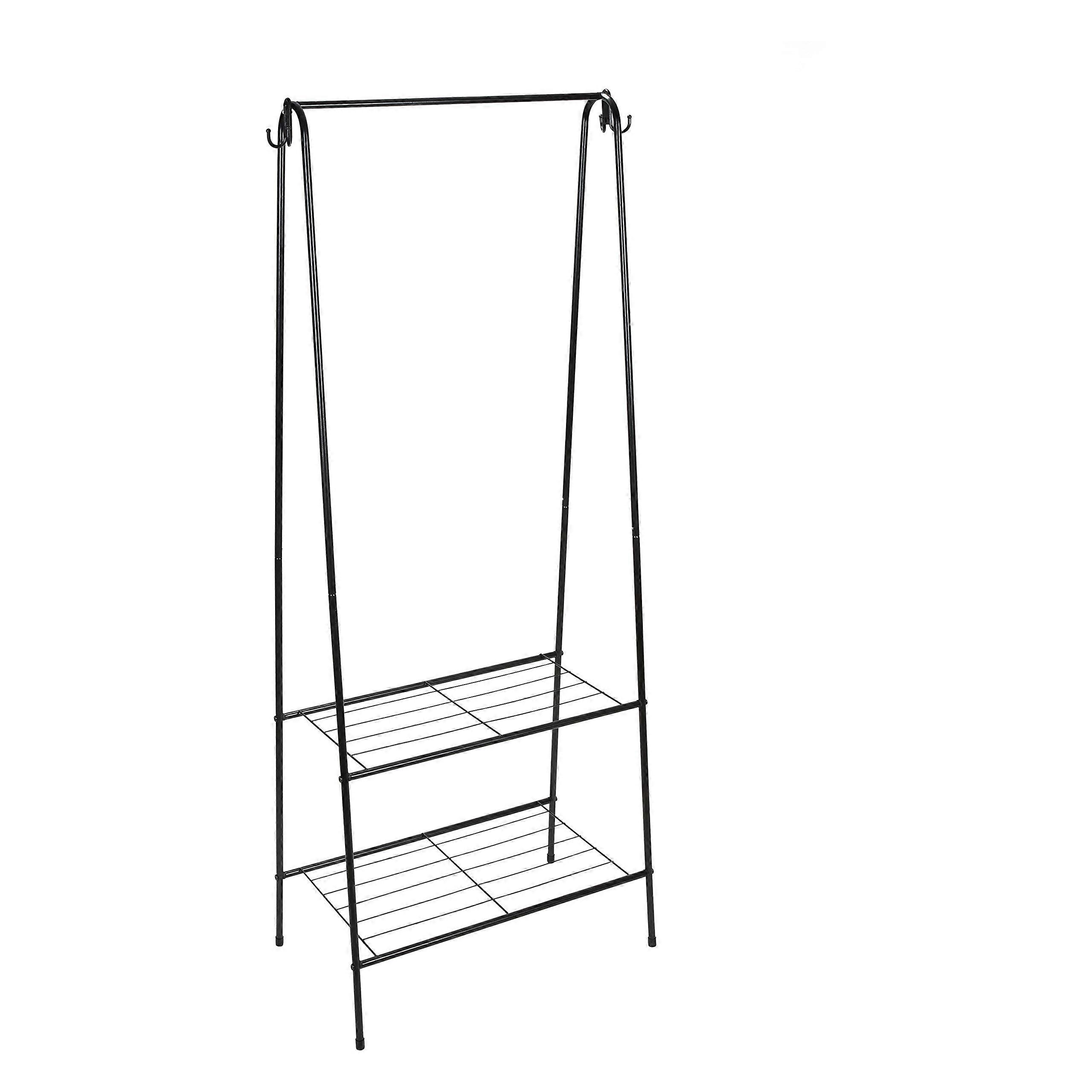 2 -layer shelf dress shelf, assembled dimensions: 23. 7 'x 14. 09' 59. x 06, Multi -function, great to store shoes, space savings, independent