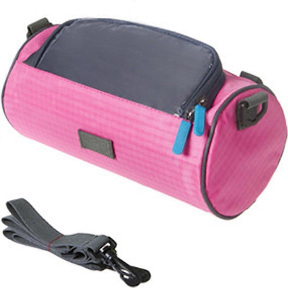 Transparent Bicycle House Bag with Adjustable Rock Cycle Pre-Package - Pink, Waterproof, Lightweight, Universal Fit