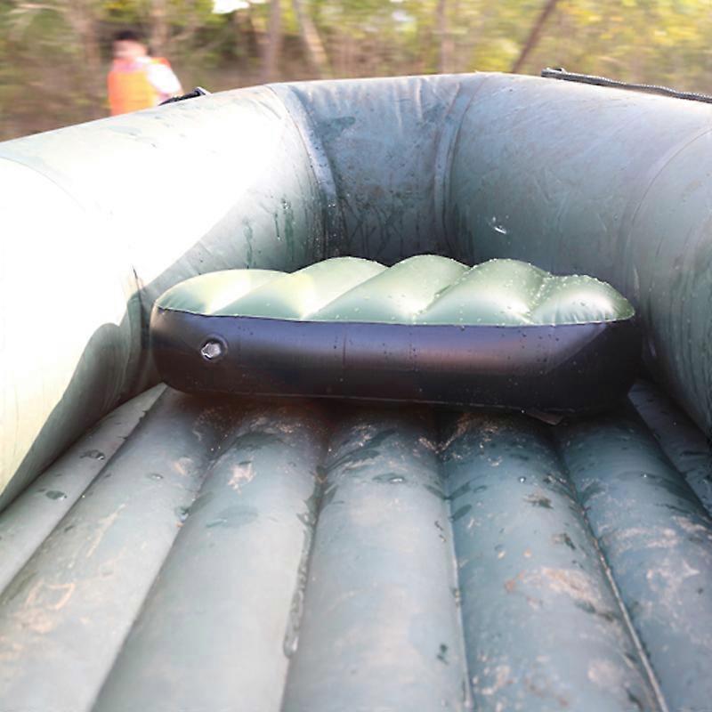 2pcs Inflatable Seat Cushion Kayak Boating Seat for Camping Hiking Fishing