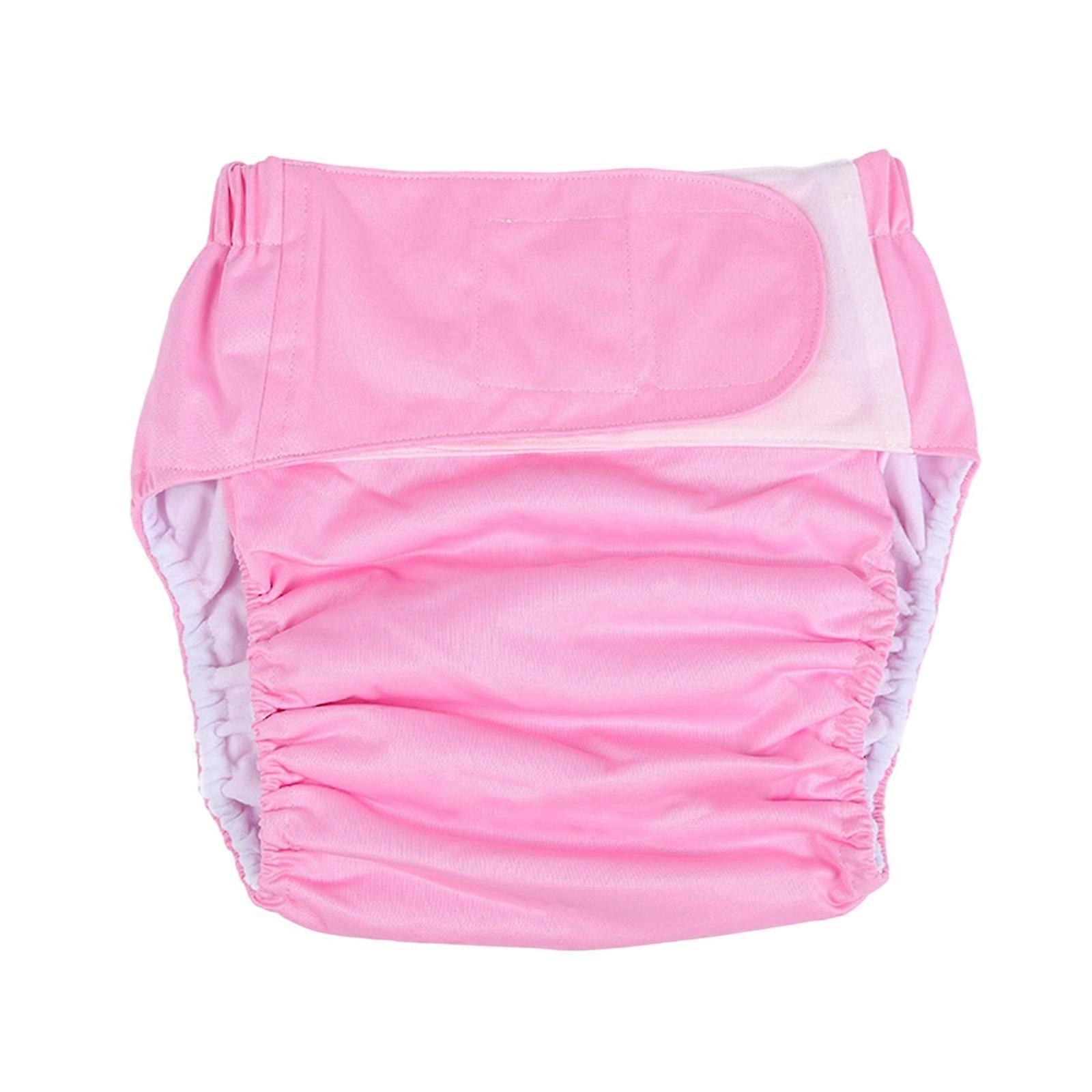 Erwachsene Auslaufsichere Inkontinenz-Unterwäsche Waschbare wiederverwendbare Windelabdeckung für Erwachsene, waschbare Kunststoff-Stick-On-Cover-Hose Unisex