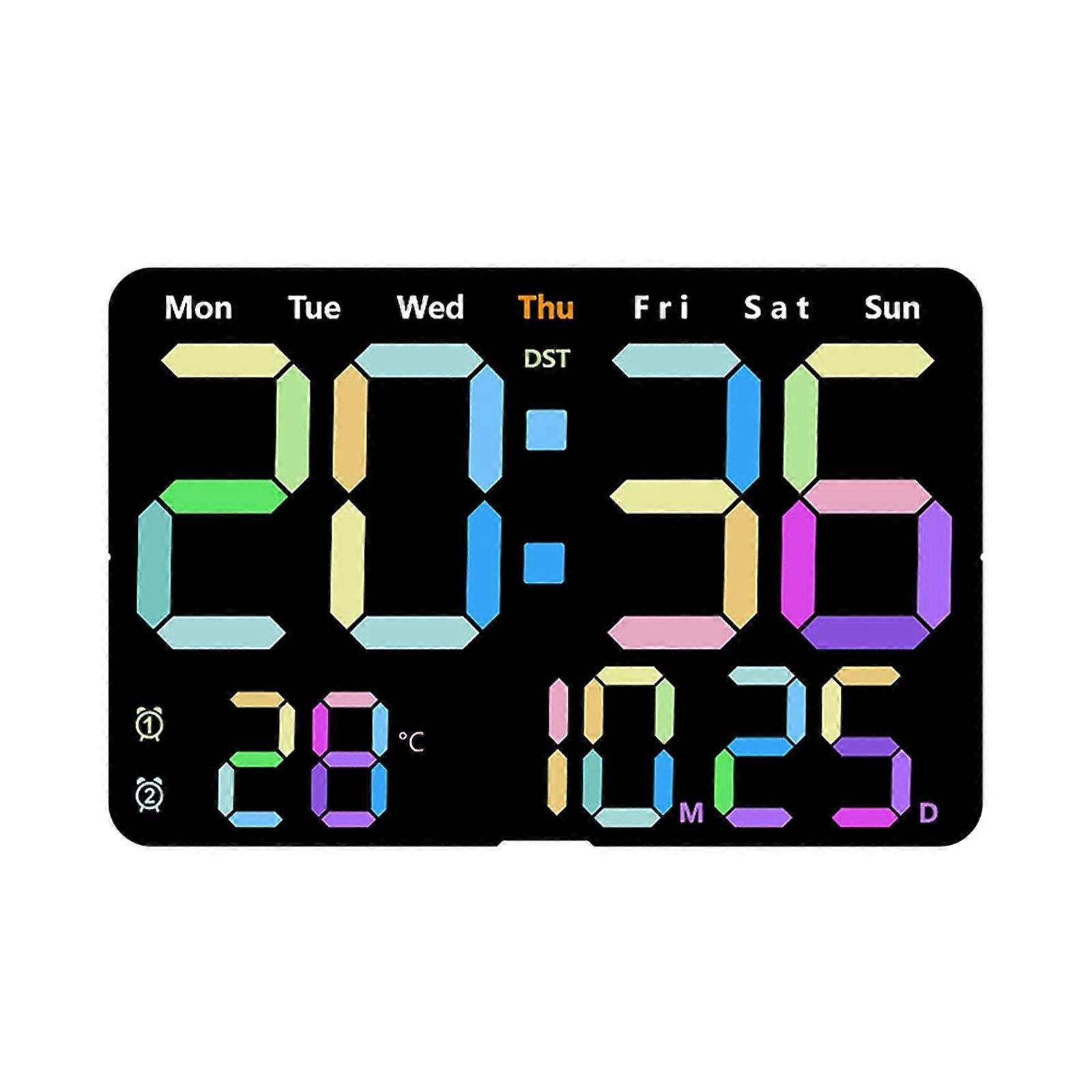 Digitaler Wecker Wandbehang Großes Display für Gym Classroom Studio