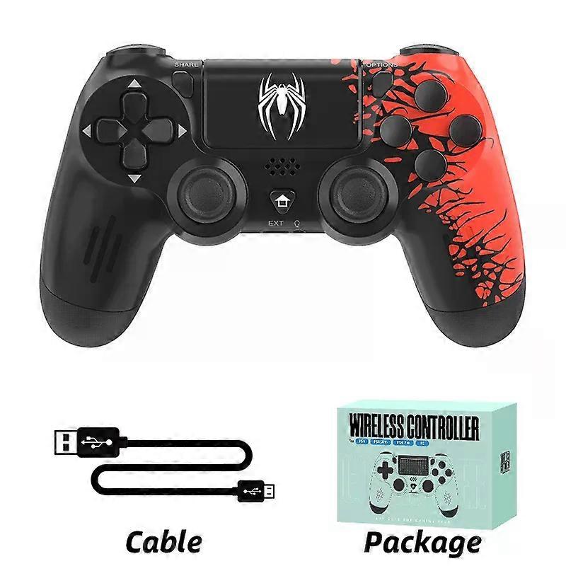 DATA FROG Wireless Game Controllers Bluetooth-compatible Spide Gamepad compatible for  compatible for ps4 Gamepad Slim/Pro Console Game compatible for