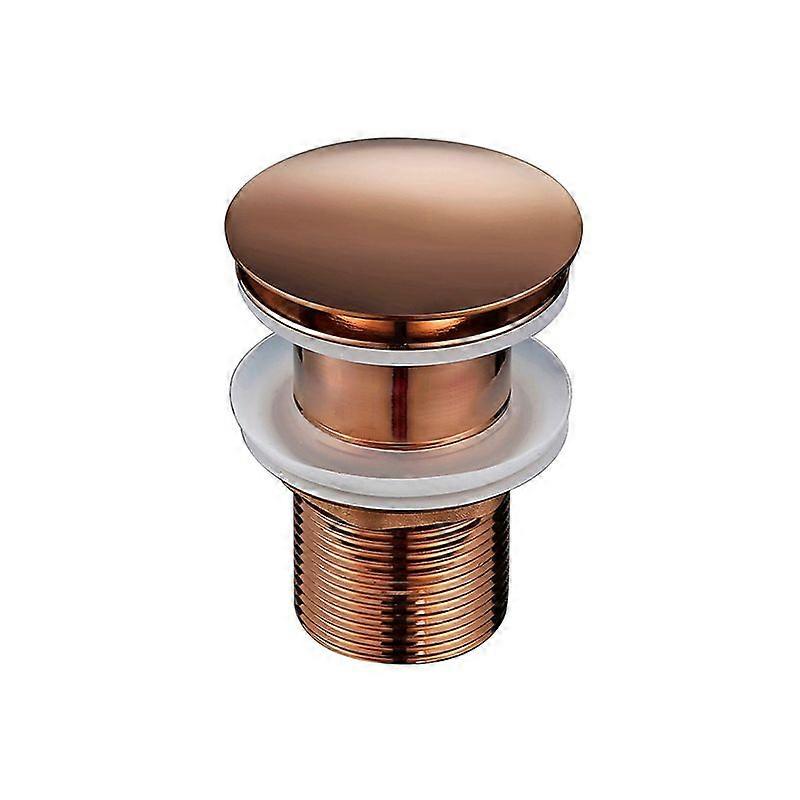 Smesiteli Bathroom Drain Without Hole Push-Down Pop-Up Drain Brass Anti-Corrosion Without Overflow Hole DesignCraft Pipe Cleaners