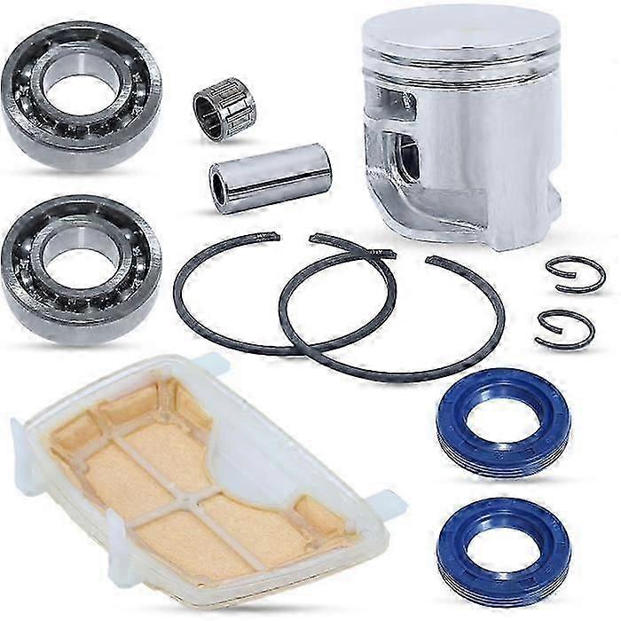38mm Piston Kit with Needle Bearing Air Filter Compatible With STIHL MS181 MS181C MS171 MS211 Replace Part 1139 030 200 -cdsx
