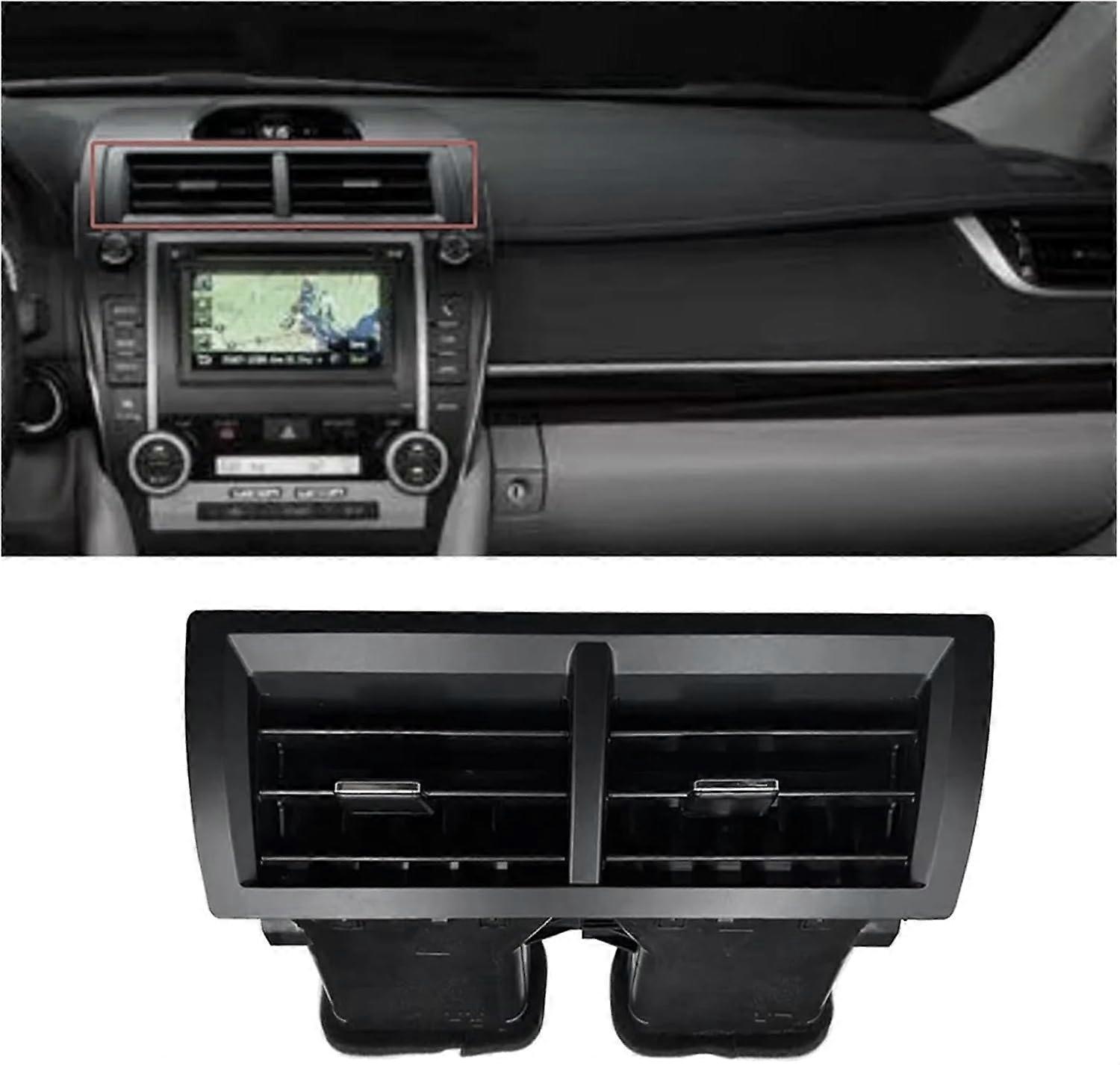Car AC Vent for Camry 2012-2017 Center Console Air Conditioning Outlet Assembly Grille Trim