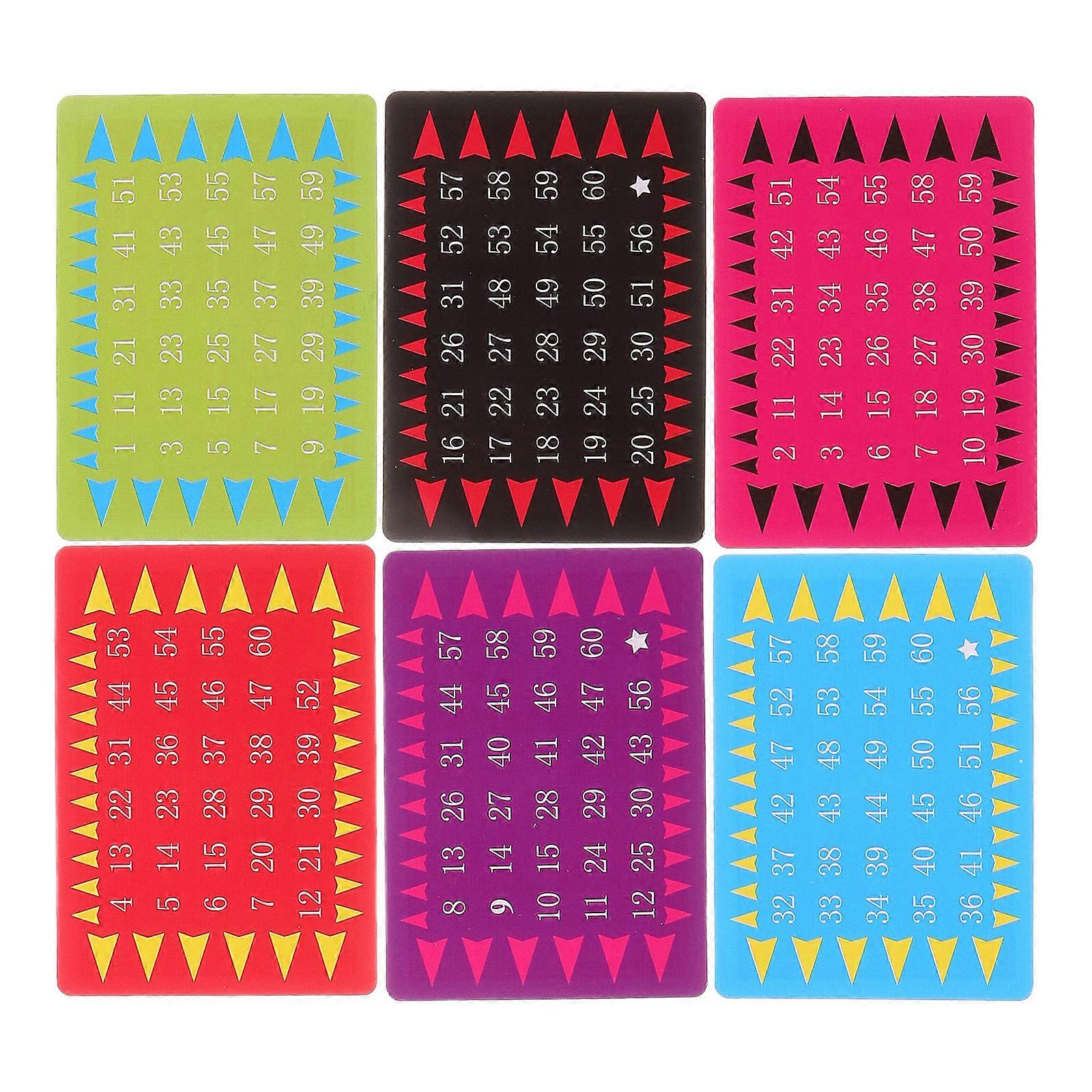 5 Sets Telepathic Number Cards for Mind Reading & Mental Prediction Tricks, Interactive Calculation Props for Stage & Party Performances, Audience