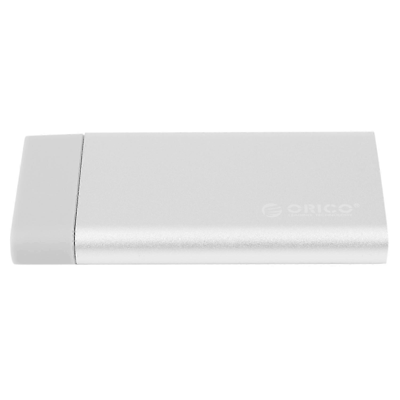 Aluminum Mini mSATA SSD Enclosure USB 3.0 5Gbps for External HDD with Screw Fixing