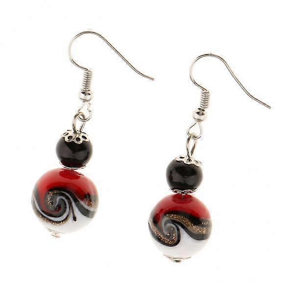 3- Dangle Earring Jewelry Red