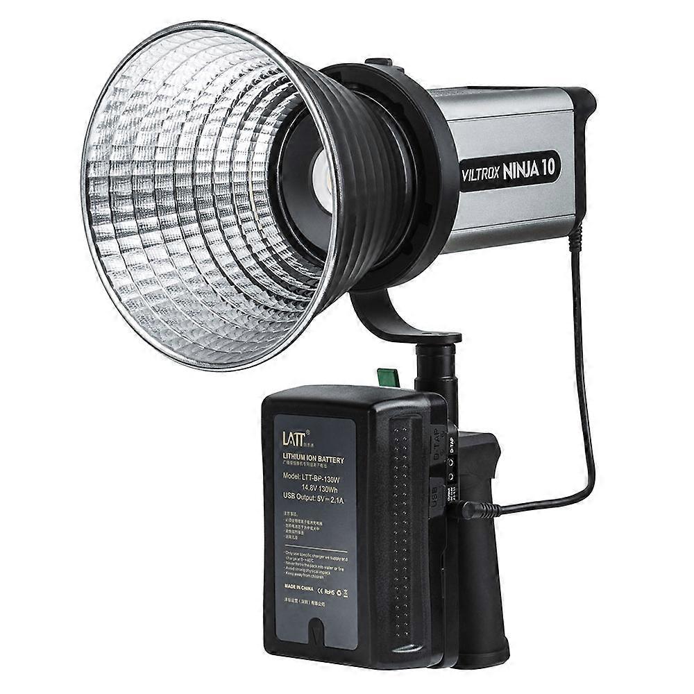 VILTROX Ninja 10B 120W LED Video Light with Reflector 2800 - 6800K Photography Studio Streaming Fill
