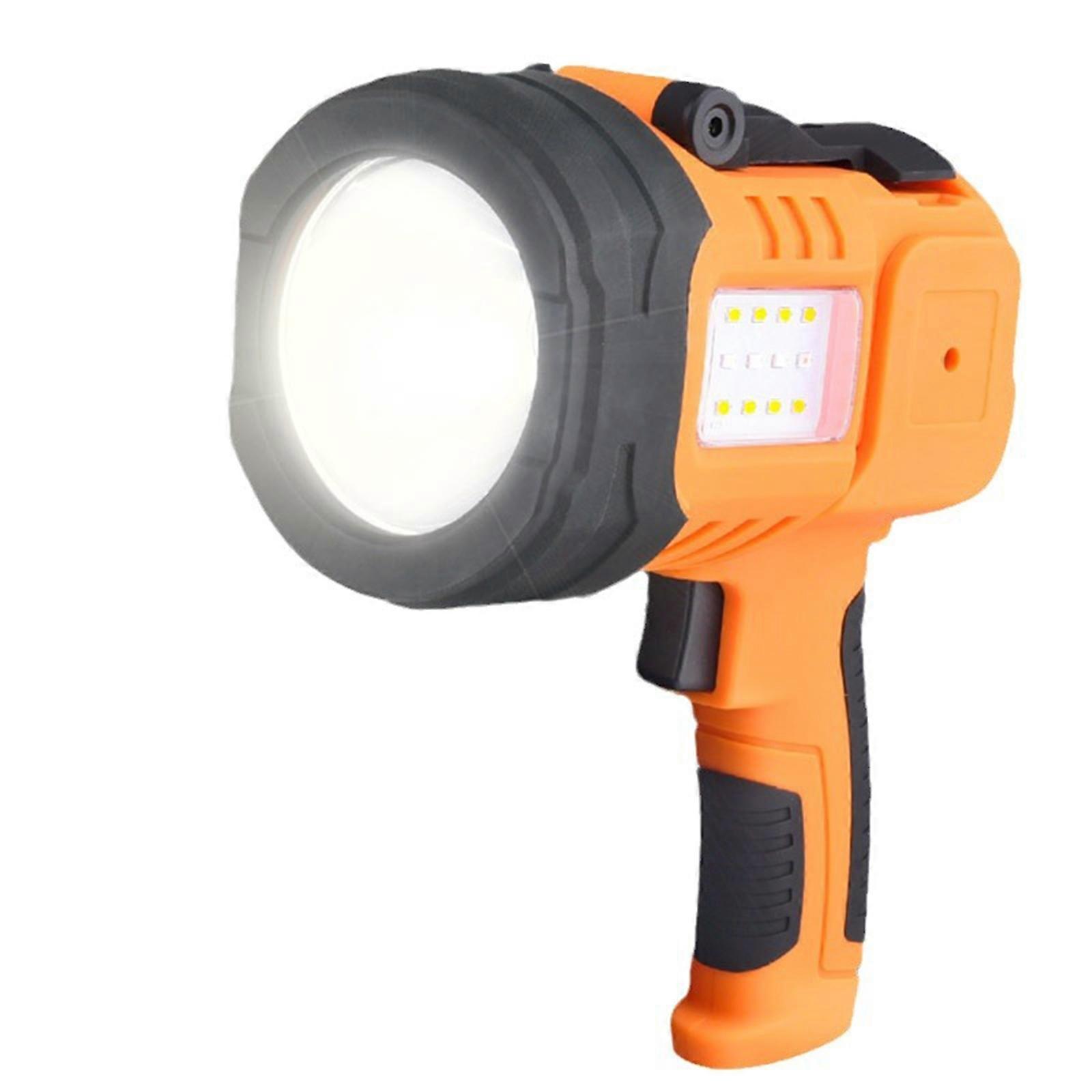 LED Spotlight Flashlight, Quick Charging,  Handheld Light Waterproof Suitable for Emergency and Outdoor Use