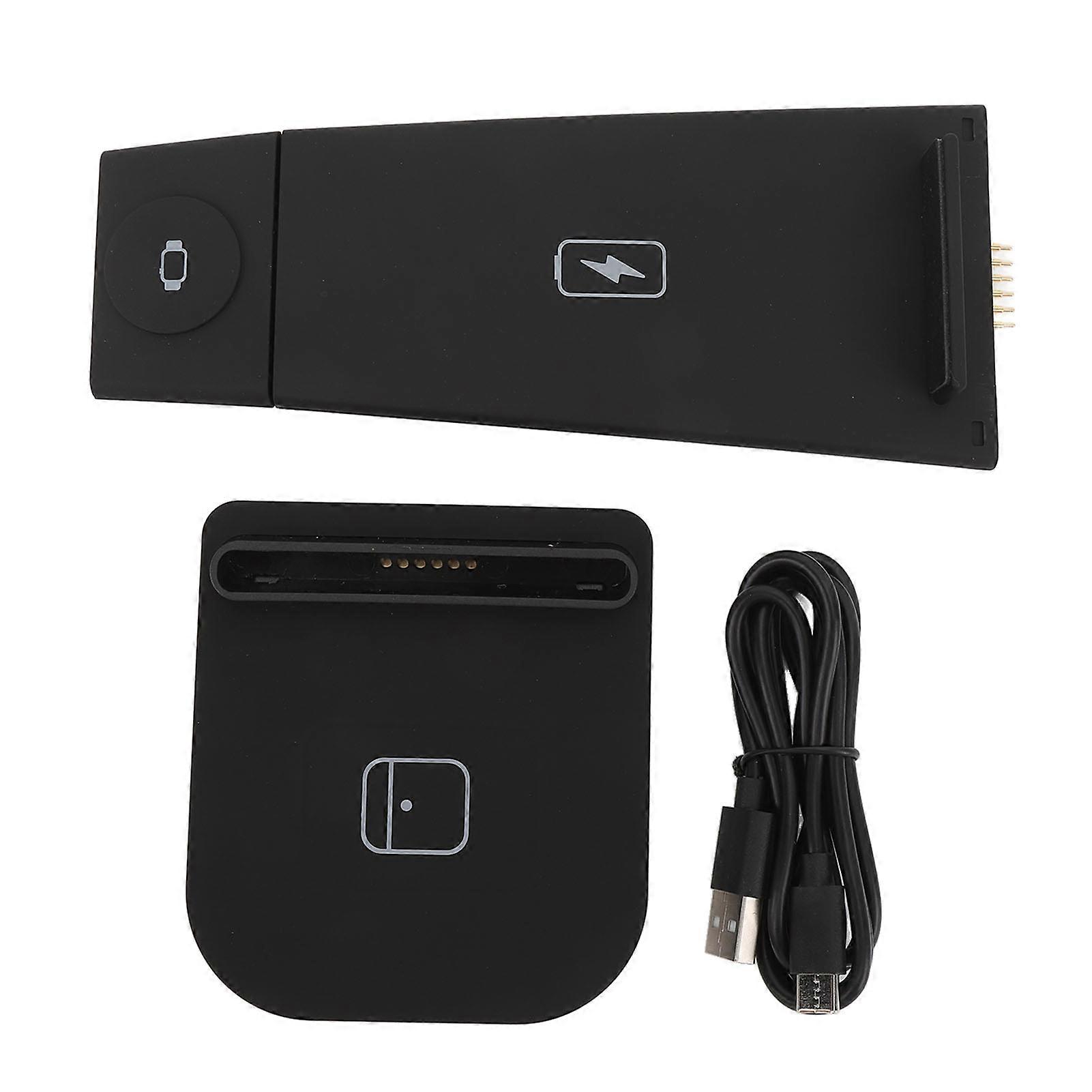 3 in 1 Portable Foldable Magnetic Wireless Charger for iOS 15 14 13 Pro Max Plus 12