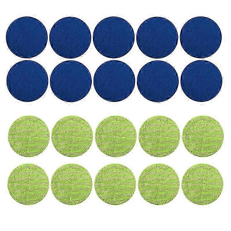 20Pcs Pad for Cordless Electric Mop Sweeper Wireless Electric Mop Pad