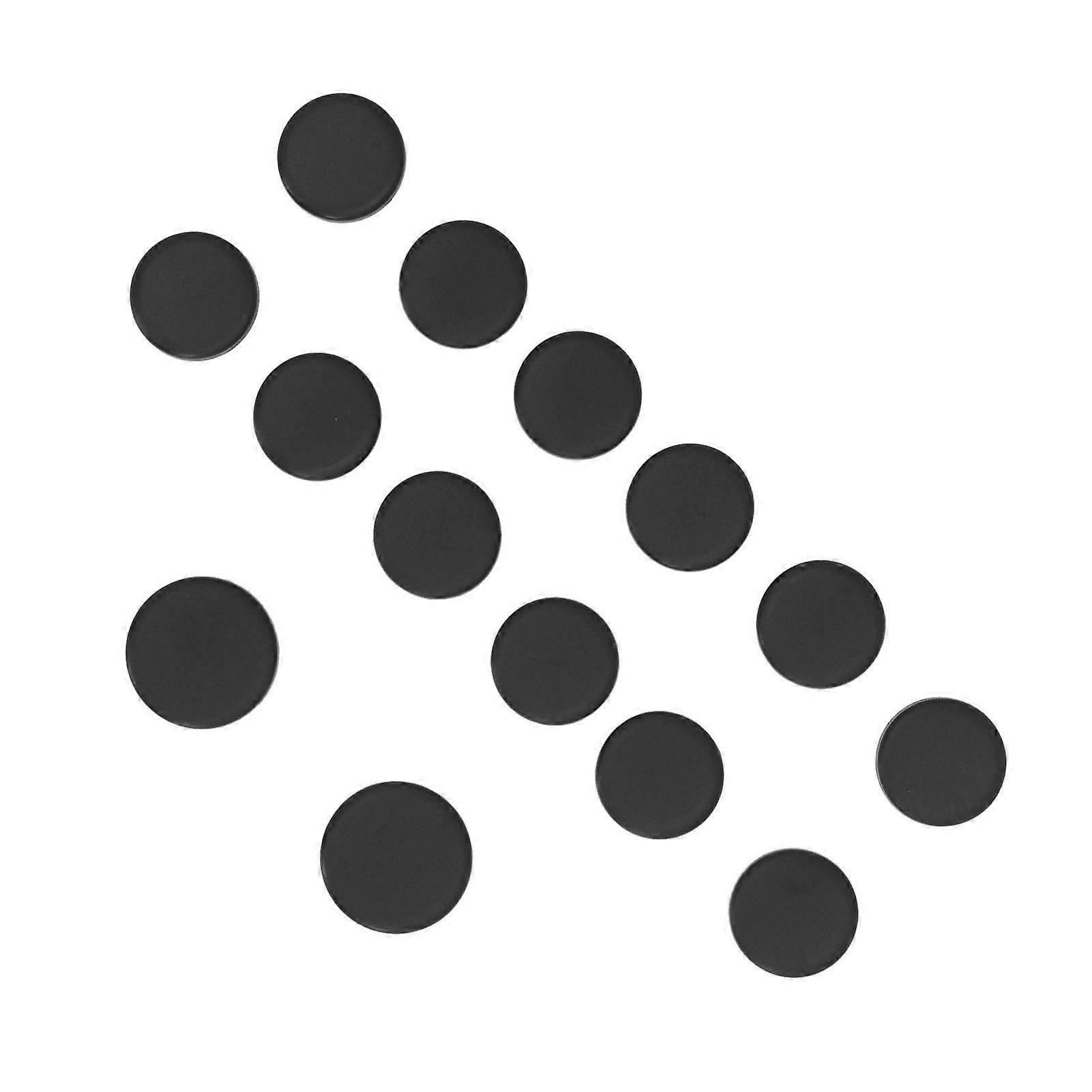 14pcs Gaming Stick Replacement Button Caps Mechanical Button Caps for Choc Low Profile Switch V1 Black 