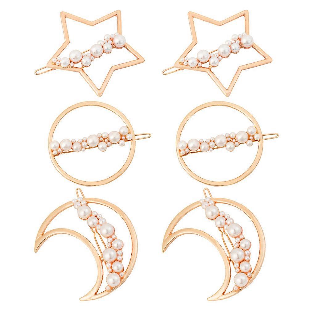 Classic Moon Hair Pins, Ideal for Modern and Traditional Styles, Material