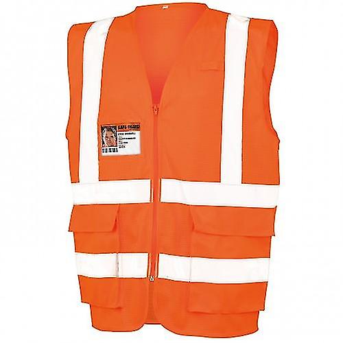 SAFE-GUARD By Result Unisex Executive Sicherheitsweste für Erwachsene