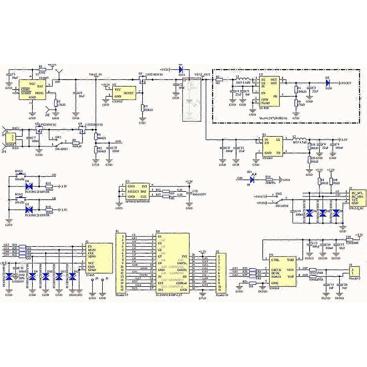 Cardputer Stamps3 Microcontroller 56 Keyboard Card Computer
