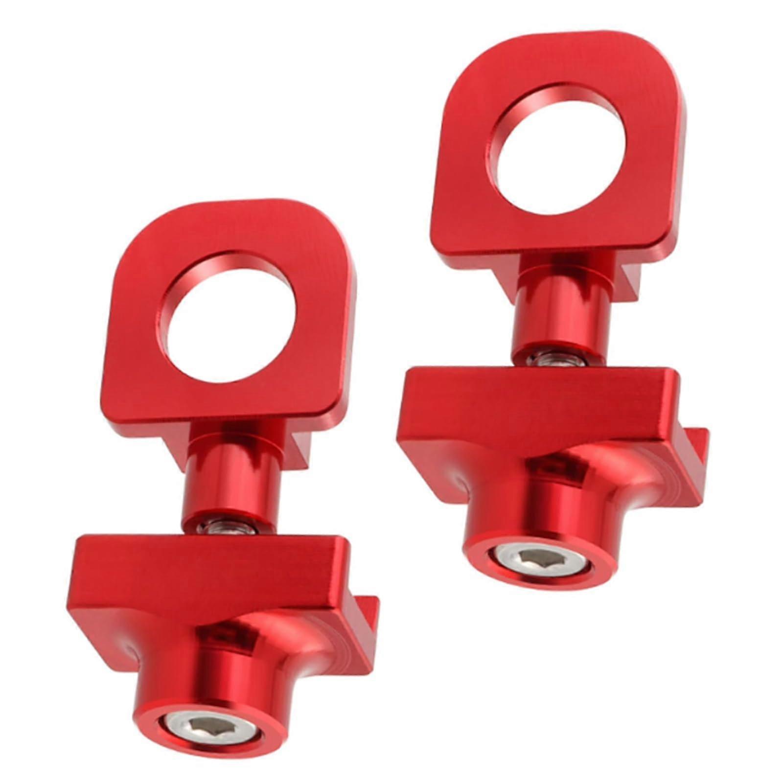 Bicycle Chain Tensioners Set of 2, Lightweight Aluminium Single Speed Tensioner for Folding Bikes and Singlespeed Bicycles